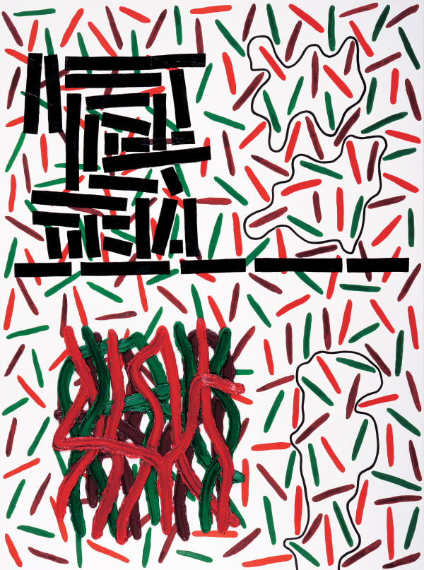 Jonathan Lasker, Reasonable Exclusion, 1997