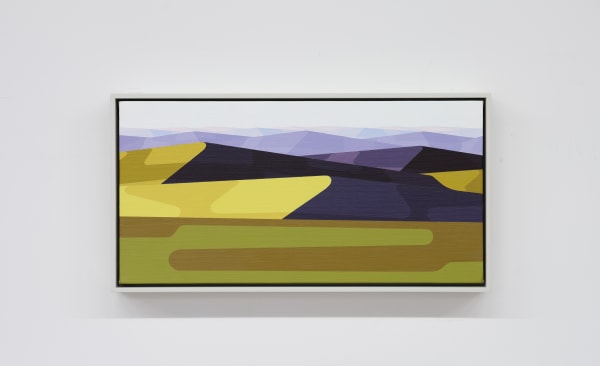 Albrecht Schnider Landschaft, 2022 Oil on canvas 16.5 x 33 cm | 6 1/2 x 13 in