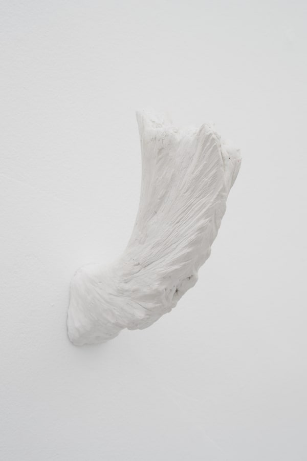 Maria Loboda Young Satyr turning to look at this tail, 2017 Gypsum 80 x 30 x 10 cm 31 1/2 x 11 3/4 x 4 in
