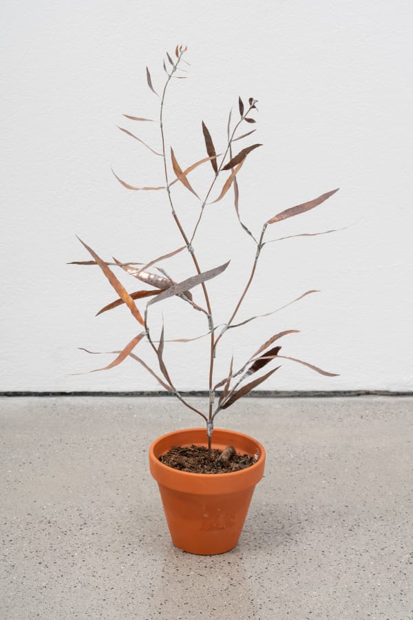 José Montealegre página 0440, 2021 Copper arrangement 47 x 26 x 22 cm 18 1/2 x 10 1/4 x 8 5/8 in