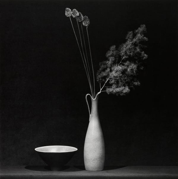 Robert Mapplethorpe Flower, 1983 Silver gelatin print Image size: 38.8 x 37.9 cm | 15 1/4 x 14 7/8 in Paper size: 50.8 x 40.6 cm | 20 x 16 in Framed dimensions: 73.3 x 61.3 x 2.8 cm / 28 7/8 x 24 1/8 x 1 1/8 in Edition 7/10