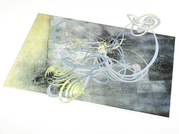 Alice Aycock_From the Series Entitled, Sum Over Histories Timescape #3A Over A Bombed Field