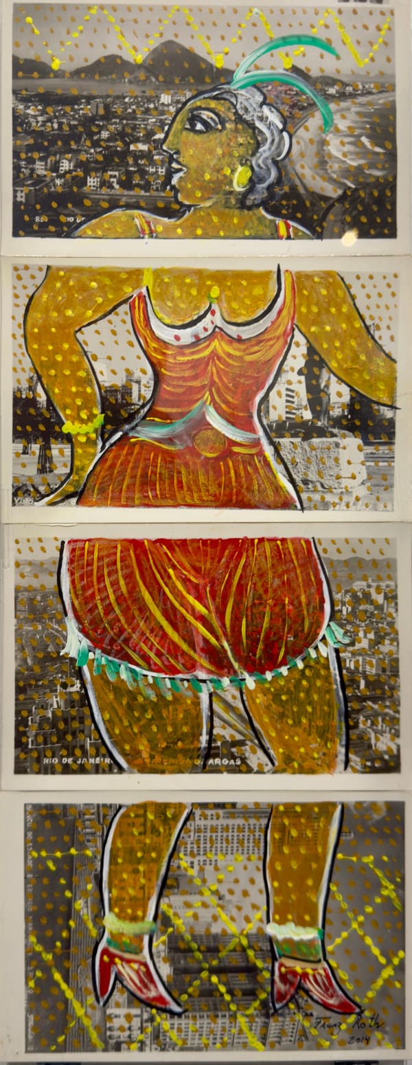 Franz Roth, Femme a la robe rouge