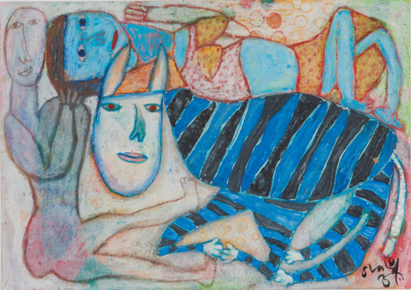 Shahid Parvez, Three friends, 2021