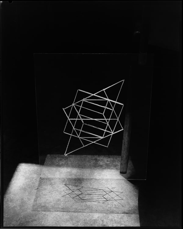 Thomas Manneke, glass drawing, 2024