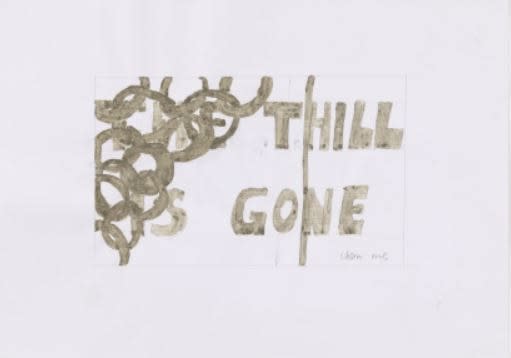 Monica Bonvicini, The Thrill is Gone, 2001