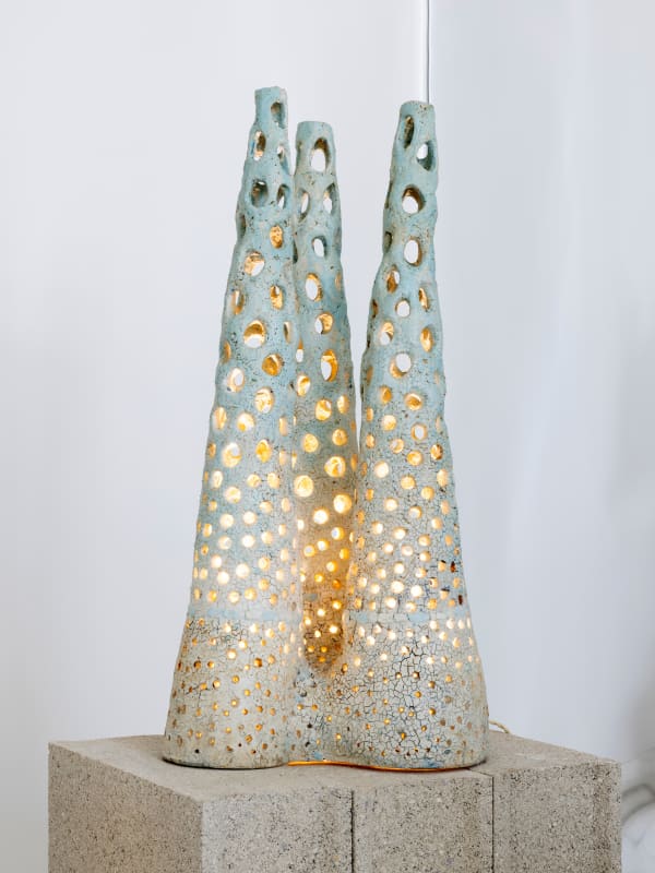 Agnès Debizet, "Les Fumeuses" lamp, 2021