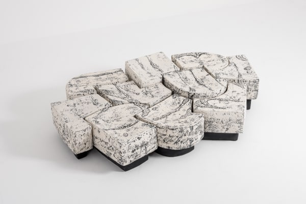 Agnès Debizet, "Aztèque" coffee table