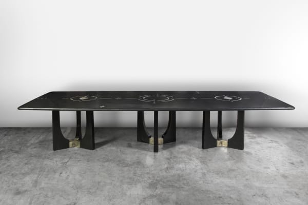 Emmanuel Jonckers, "Sidéral" dining table, Contemporary creation