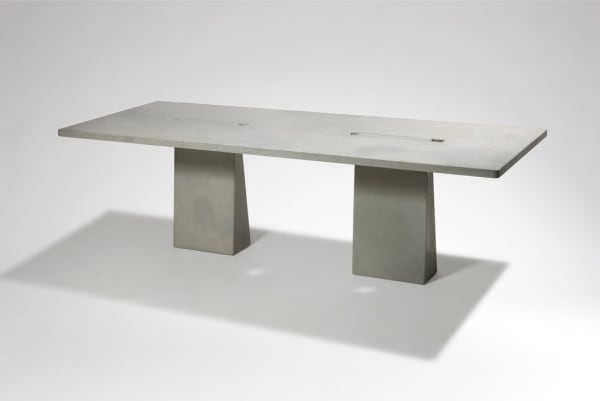 Angelo Mangiarotti, "Incas" dining table, c. 1978