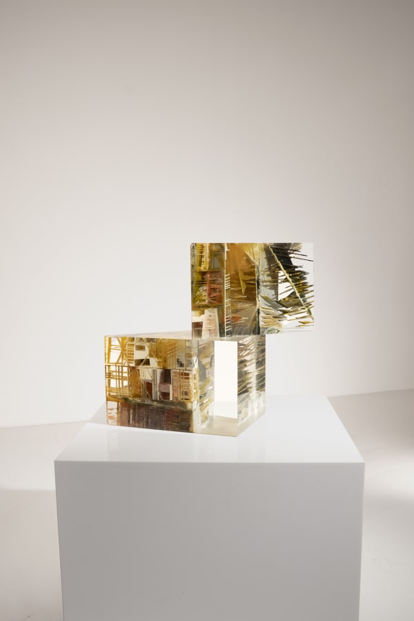 Monique Rozanes, Labyrinthe Ocre, 1985