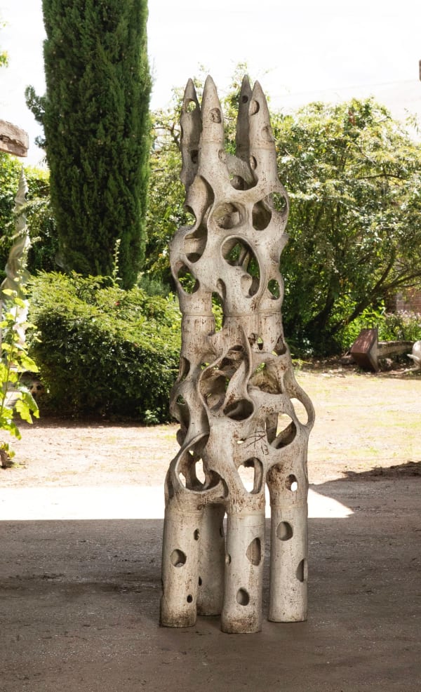 Agnès Debizet, "Château Blanc" sculpture, 2013