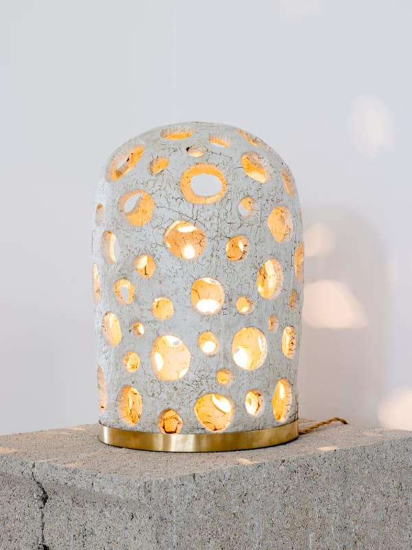Agnès Debizet, "Cloche à Bulle" lamp, 2021