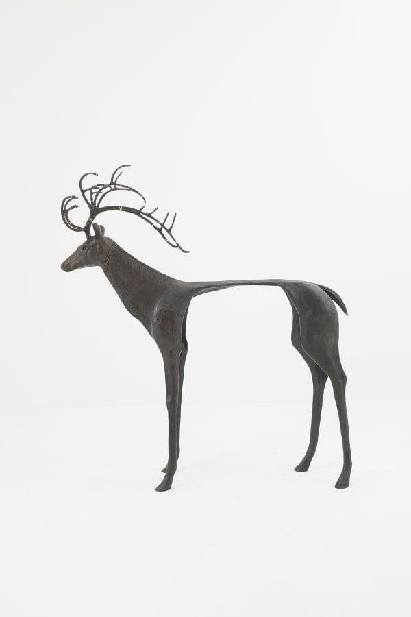 Harumi Klossowska de Rola, "Ame-no-Kaku (Stag)" sculpture, 2022