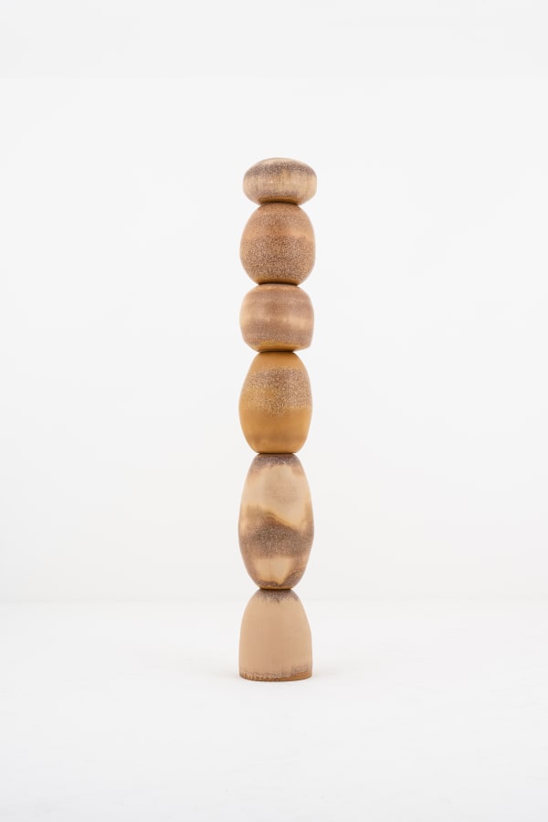 Jessica Boubetra, "Perles" totem, 2023