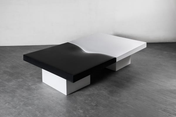 François Cante-Pacos, "Dunes" coffee table, c. 1970