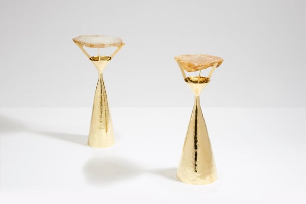 Philippe Hiquily, "Quille" side tables, 1997