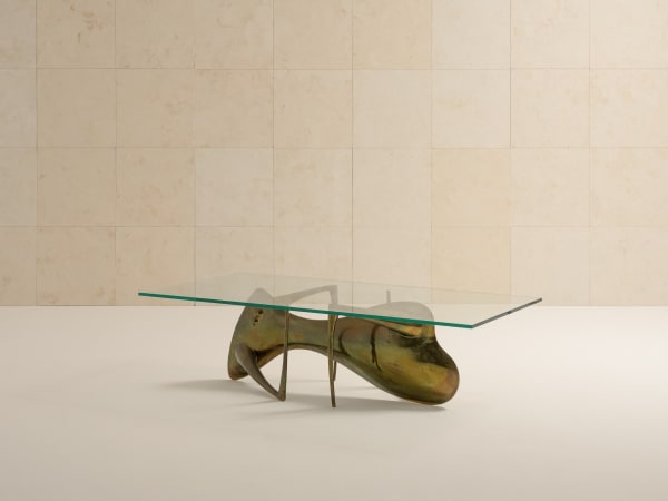 Philippe Hiquily, "Femme Cubiste" coffee table, 1977