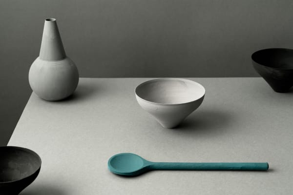 Olena Zubach, Tihožitje s turkizno žlico / Still Life with a Turqoise Spoon, 2024