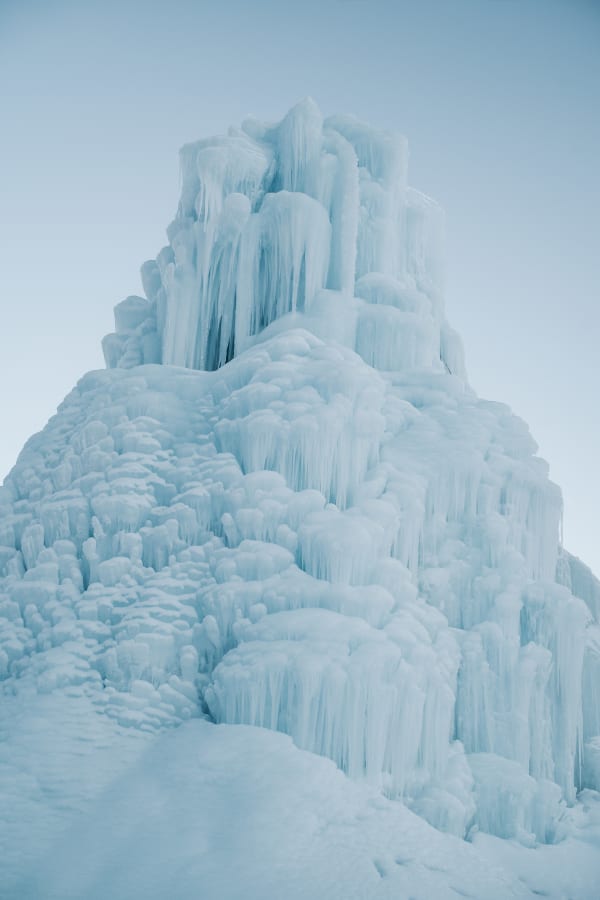 LEDENE STUPE / ICE STUPAS