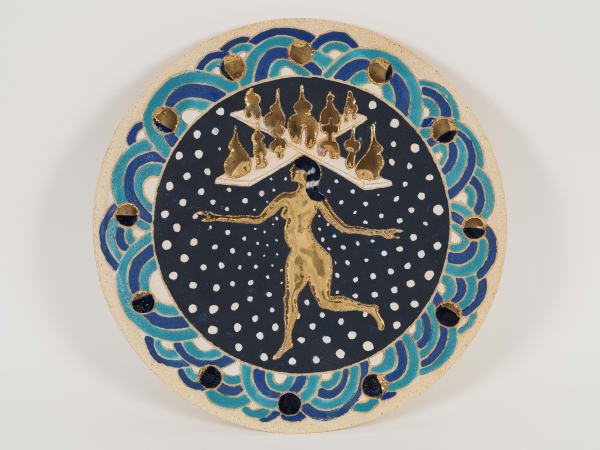 Elif Uras, Blue Acrobat, 2023