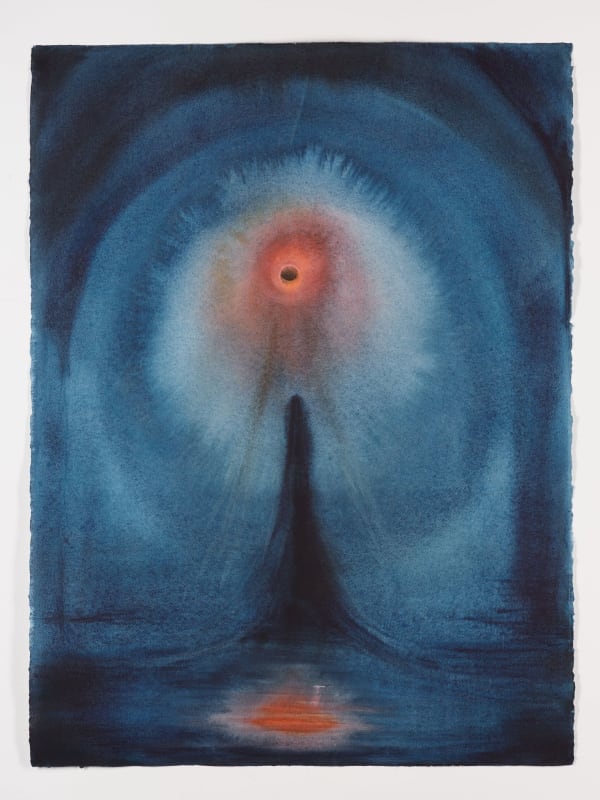 Thiago Rocha Pitta, Three Views of a Lunar Eclipse by The Sea I, 2025