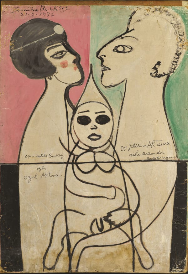 Semiha Berksoy, Family, Zeliha Berksoy, Yıldırım Aktuna, Oğul Aktuna, 1972