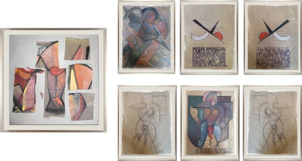 Nil Yalter, Hommage à Marquis de Sade, 1989