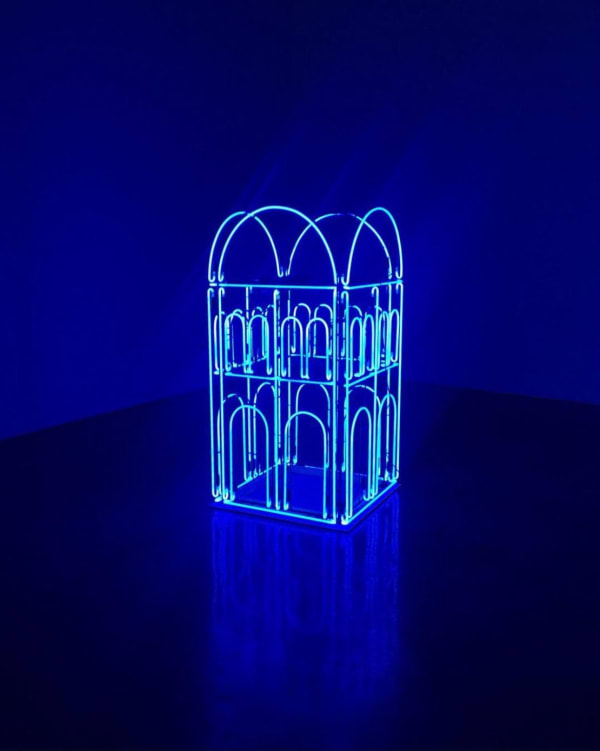 Sarkis, Blue Heart, 2018