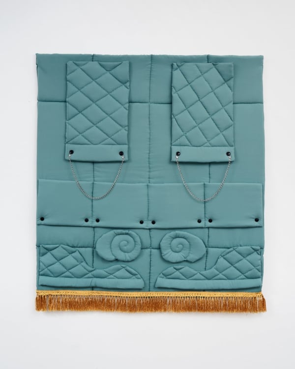 Yeşim Akdeniz, Selfportrait as an Orientalist Carpet 15, 2021