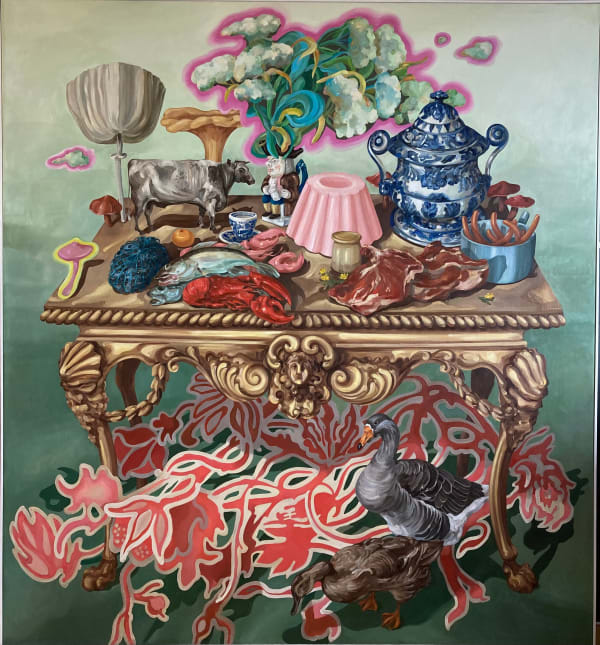 Tove Mauritzson, Still life, Just Dip It in Honey, 2023