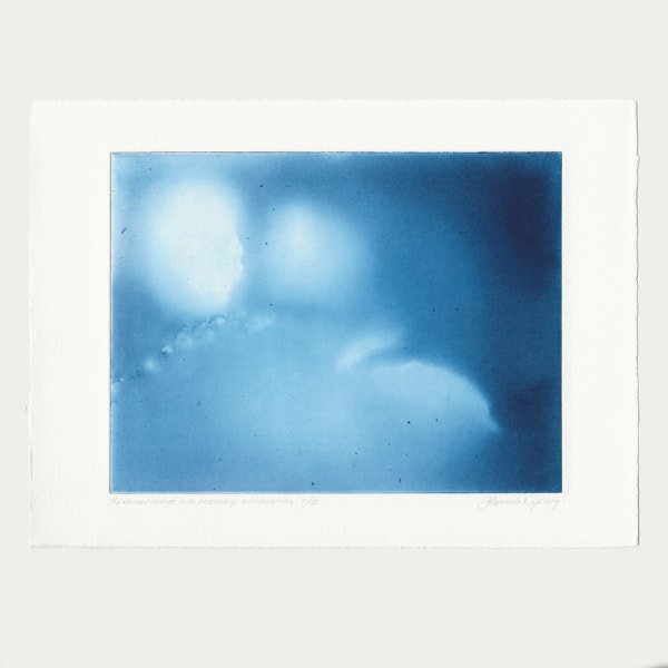 Hannah Nyberg, The eternal change in an ordinary acceleration / f, 2023