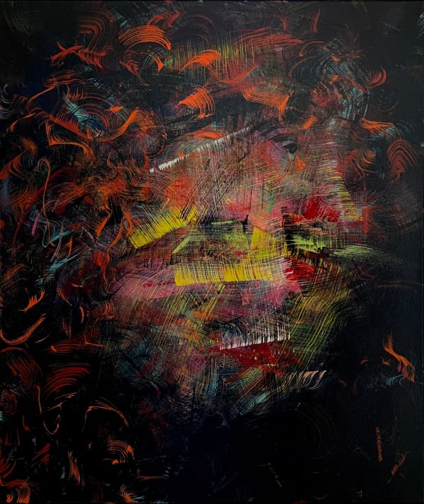 Johnathan Daily, Hon lyssnar på dig / She is listening to you (series Blixtfisket), 2021