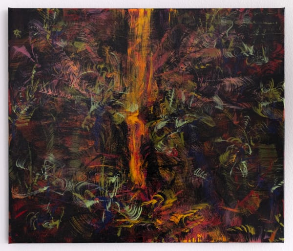 Johnathan Daily, Ljusfors / Waterfall of Light (serie Blixtfisket), 2021