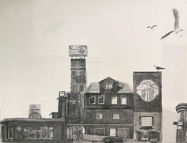 Daniel Franzén / E, Monotype Image Transfer 15