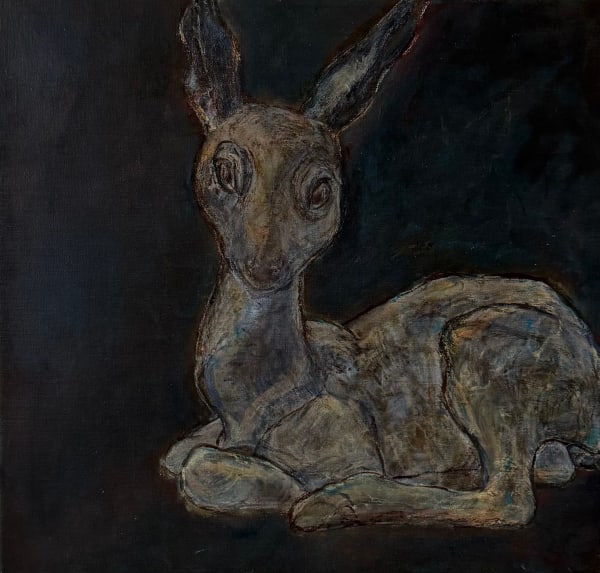 Ingela Johansson Dunell, In the gaze of a deer , 2023
