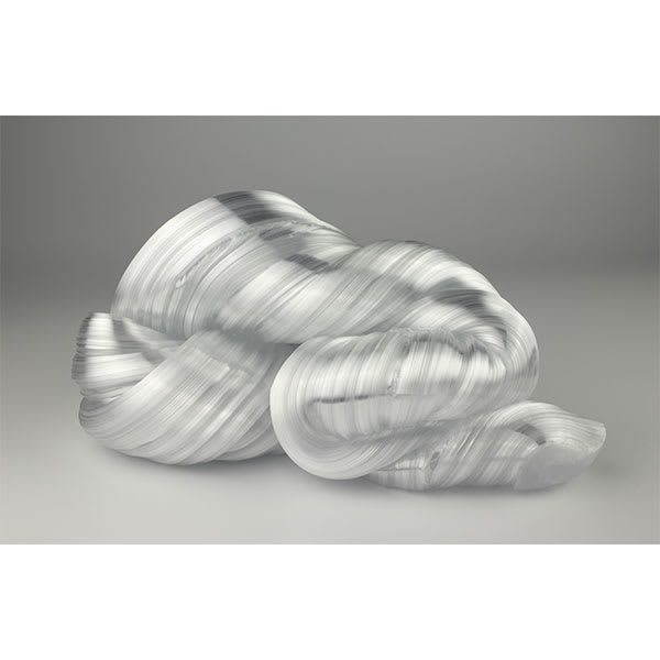 MARIA BANG ESPERSEN, CURL IN WHITE #1, 2020