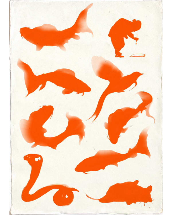 FREDRIK WRETMAN, Fågel, fisk eller mittemellan 1, 2022