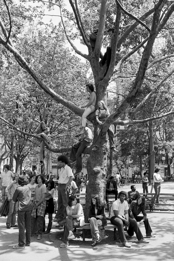 Lennart Durehed, Washington Square Park, New York 1975, 1975
