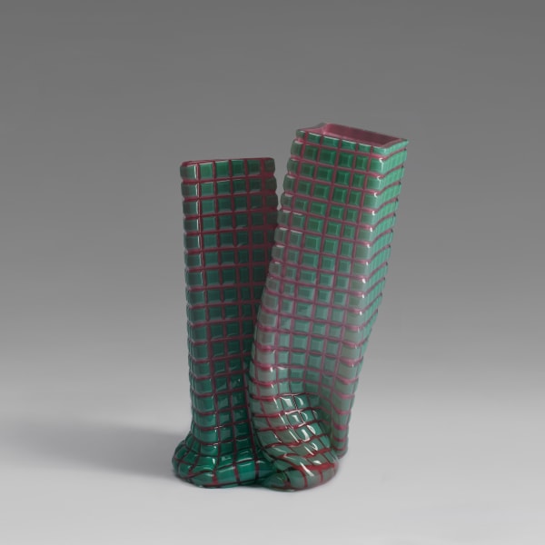 SIMON KLENELL, Composition of two Square Tubes, 2024