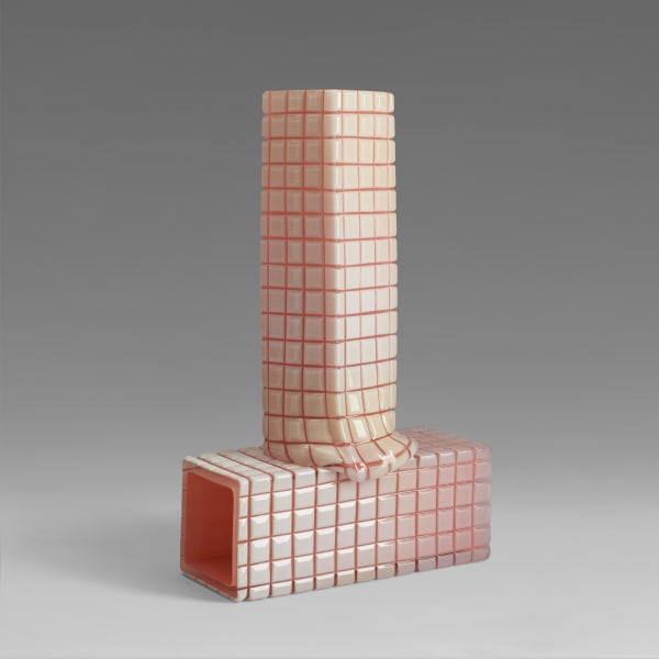SIMON KLENELL, Stacked Cuboid Composition, 2024