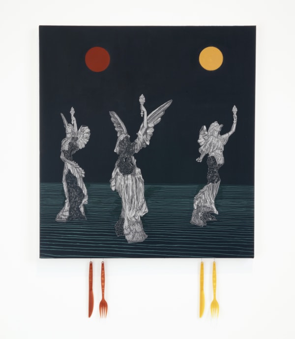 Thomas Broomé, Worshipping While Eaten, 2019