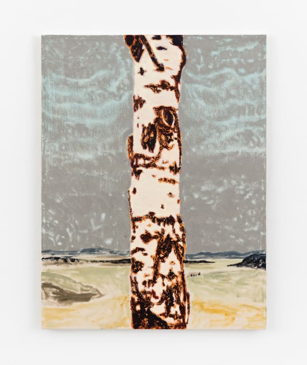 Mamma Andersson, På ängen stod en björk / A Birch Was Standing on the Meadow, 2021