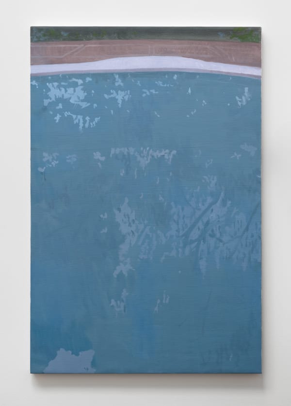 Alejandro Sintura, Piscina en la Tarde Noche / Swimming Pool in the Evening, 2025