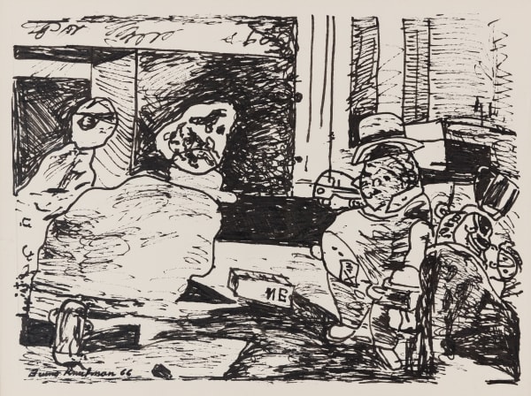 Bruno Knutman, Barndomens stad / The City of Childhood, 1966