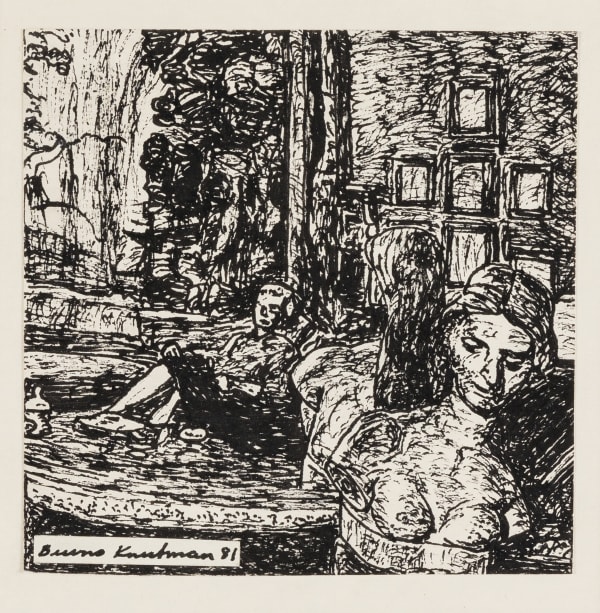 Bruno Knutman, Livsfris / Frieze of Life, 1981