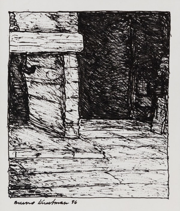 Bruno Knutman, Vid härden / By the Hearth, 1986