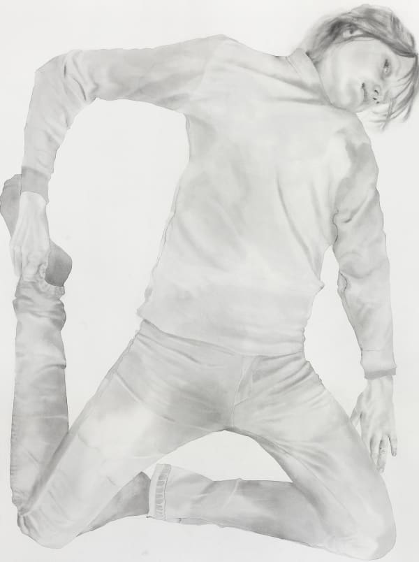 Maria Nordin, Attempt to Fit in a Painting, version II (Triptyk I / Triptych I), 2013–2014