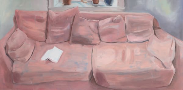 Anna Bjerger, Pink Sofa, 2023