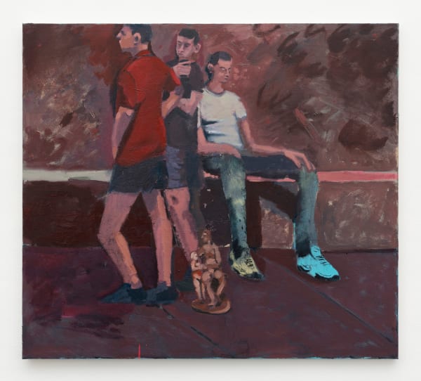 Mikael Lo Presti, Skymning i rött stoff / Nightfall in Red Dust, 2022